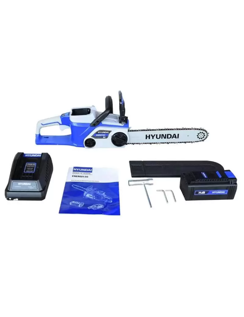 [HYU-PTEH8] Motosierra Energi120 + Desbrozadora Ionic No Incluye Cargador N.R