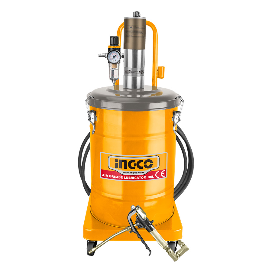 [IG-AGL02301] Lubricador de grasa neumático 30 L 850 g/min INGCO AGL02301