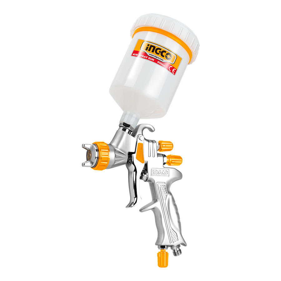 [IG-ASG1065] Pistola para pintar 1.3 mm 600 cc 141-253L/min INGCO ASG1065