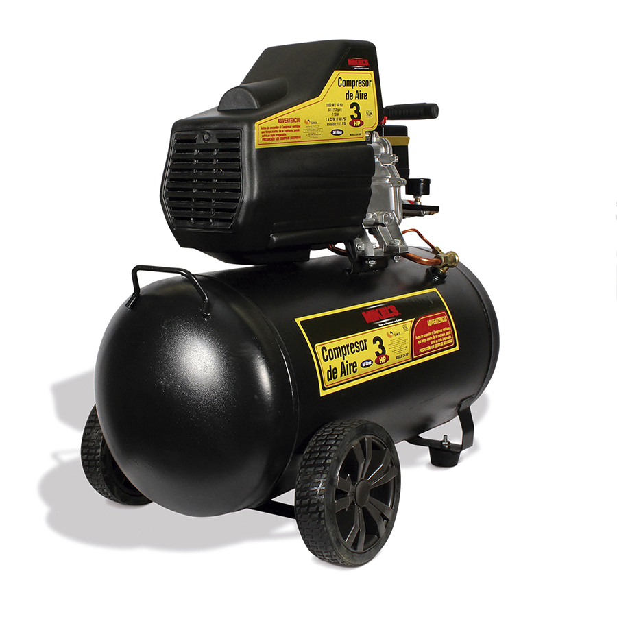[MIK-CA-3HP] Compresor De Aire 3 Hp (50 Litros)
