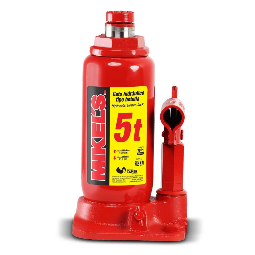 [MIK-GH-5] Gato De Botella Hidráulico 5 Toneladas Tornillo De Extensión