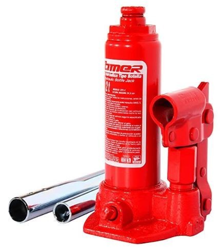 [MIK-GTE-2] Gato Hidráulico de Botella con Tornillo de Extensión 2 Ton