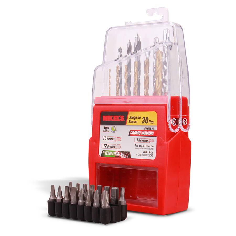 [MIK-JB-30] Brocas 30 Piezas