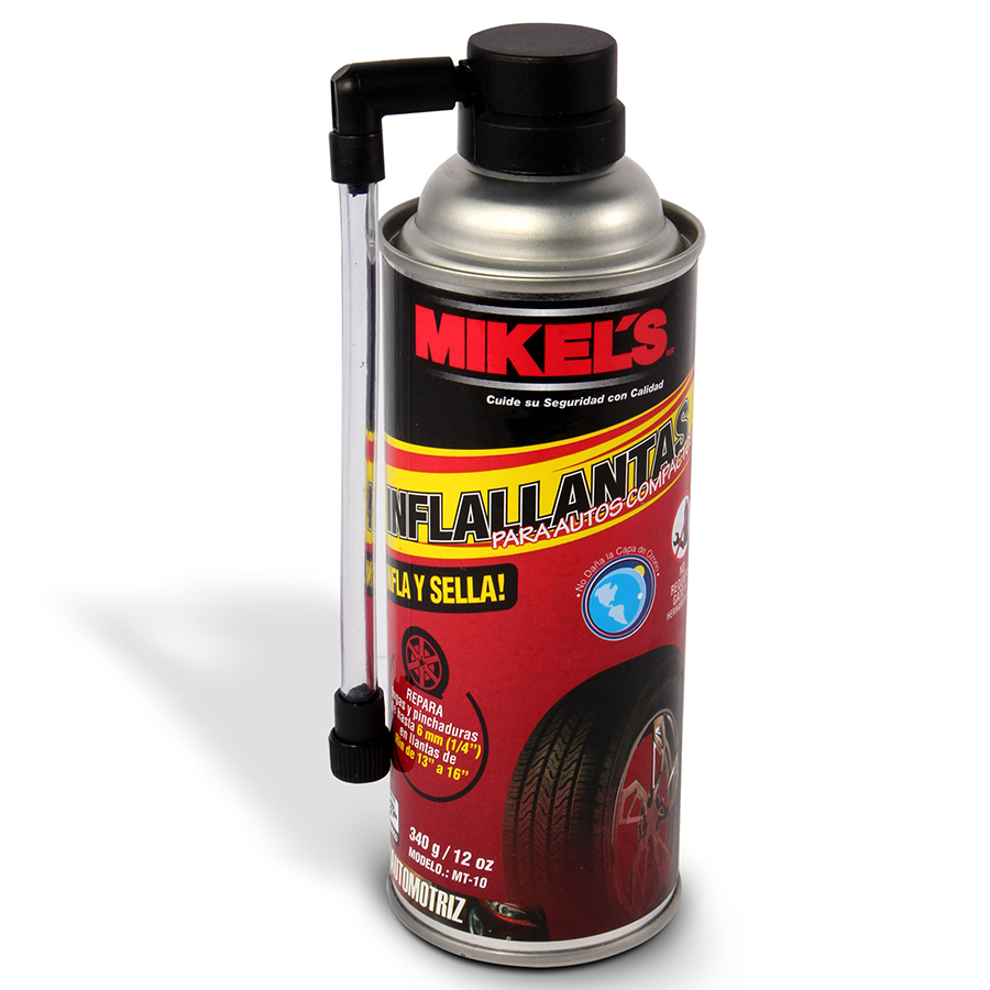 [MIK-MT-10] Inflallantas Magic Tire (340 Grs, 12 Oz) Para Autos Compactos
