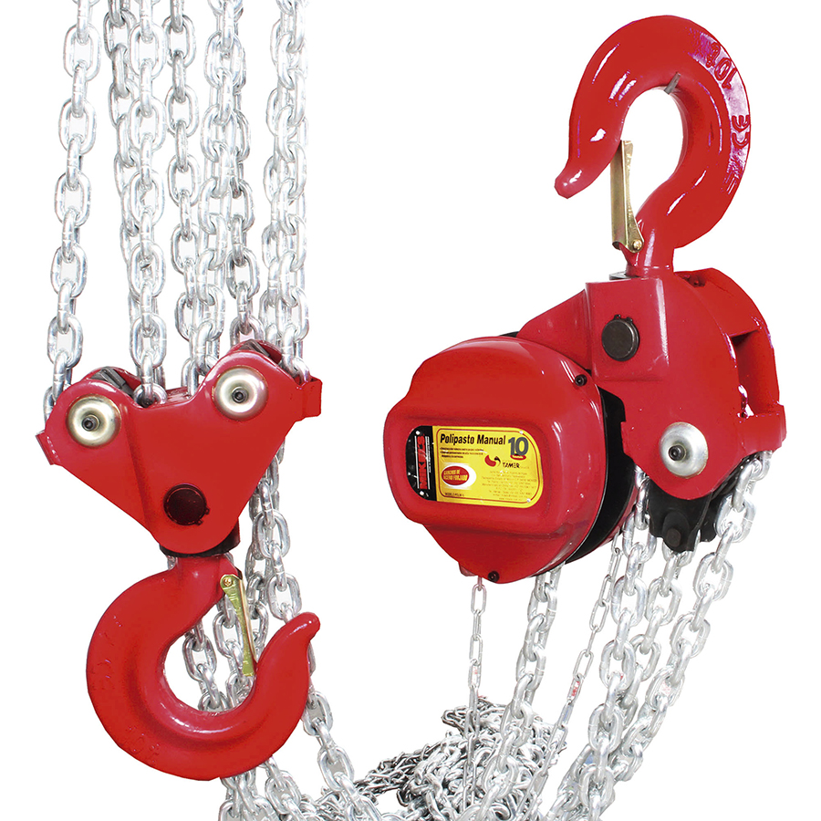 [MIK-POLM-10] Polipasto Manual 10 T Cadena 3 Metros