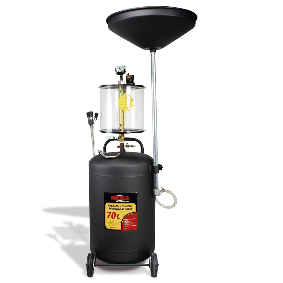 [MIK-RENA-70] Recibidor Extractor De Aceite Neumático 70 Litros