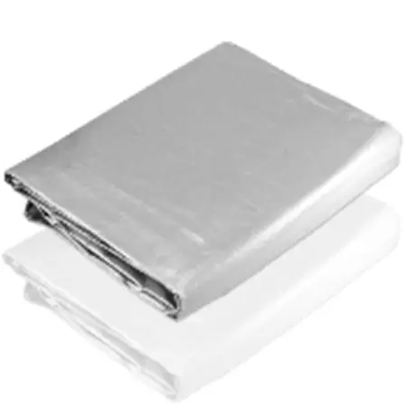 [RIG61643] Lona Gris de plastico 12 X 12 Mts.