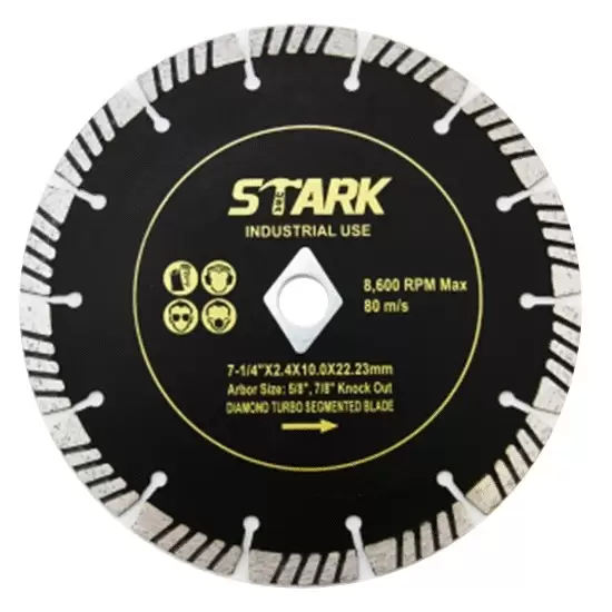 [STK06620] Disco Concreto 7 1/4" Guarnecido De Diamante