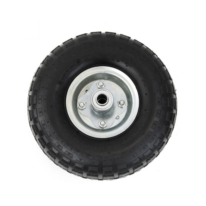 [STK28203] Llanta 10" Neumática Para Diablo De Carga Rin Metálico