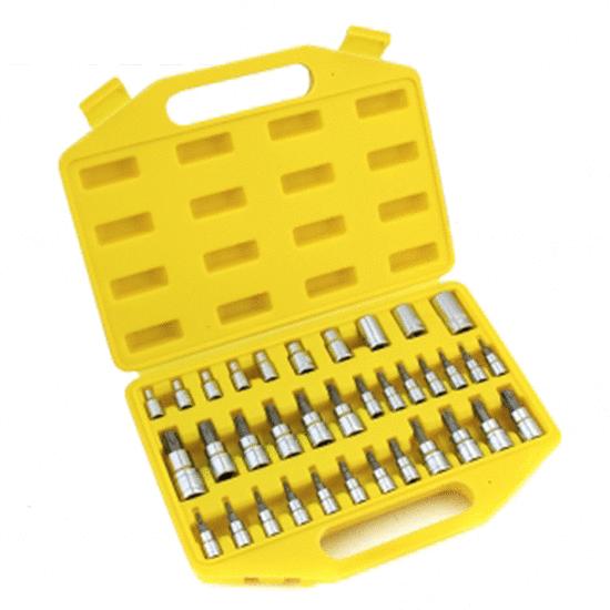 [STK33802] Puntas Dados Hexagonal Intercambiables Juego De 35 Piezas.
