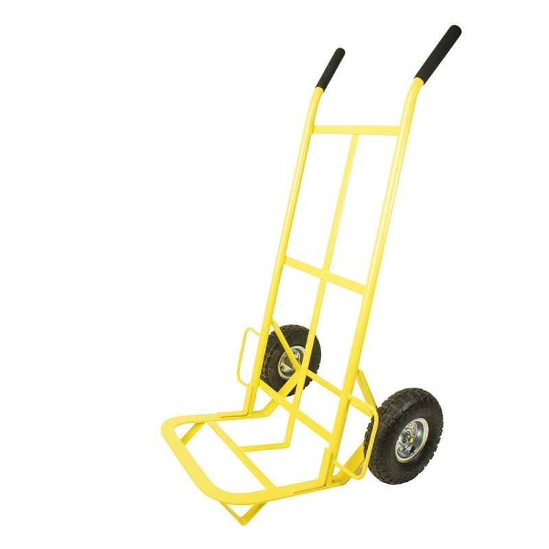 [SUR-DRS400] Diablo refresquero capacidad 400 kg con llanta sólida Surtek DRS400