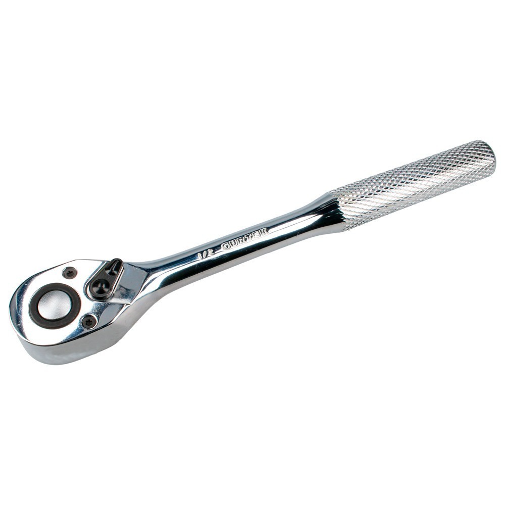 [SUR-F5849] Matraca reversible para dado cuadro de 1/2" cabeza tipo pera mango moleteado Surtek F5849