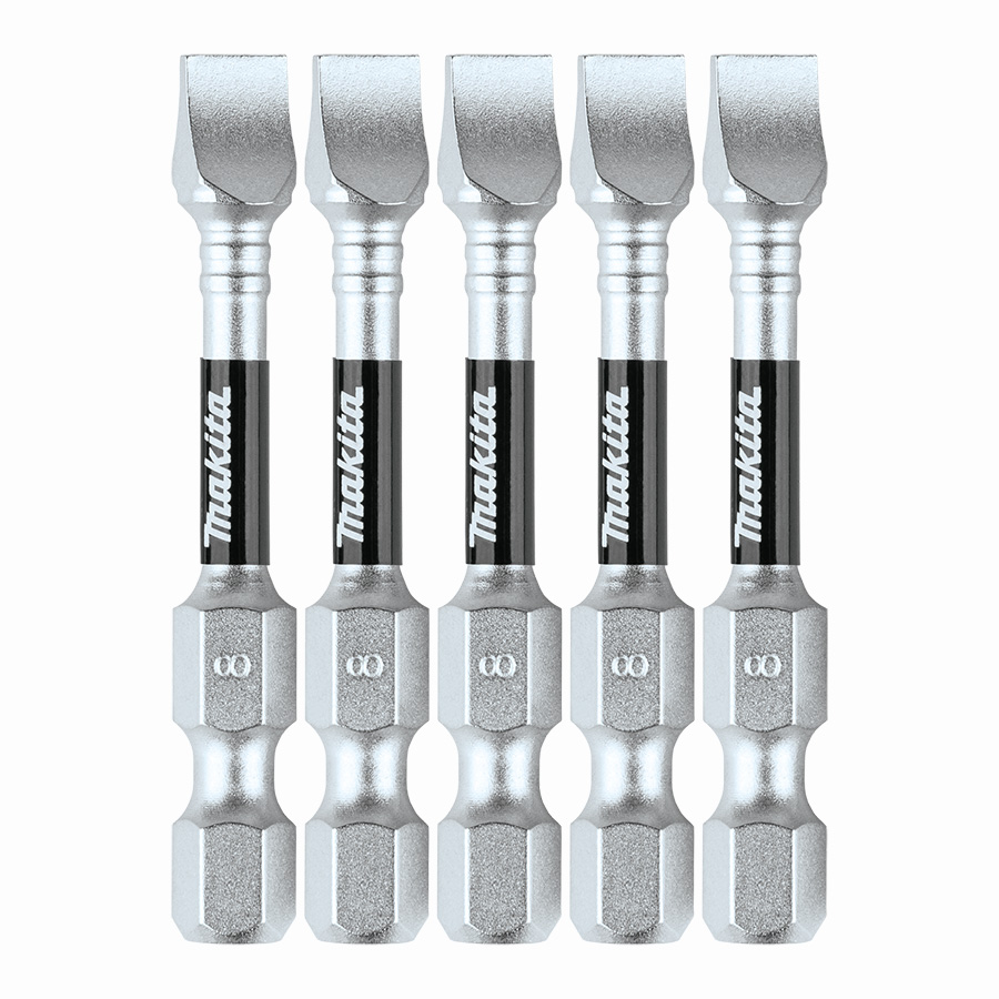 [T05228] �PUNTA PLANA #8X2" IMPACT XPS contiene 5 piezas (ANTES E-01024)