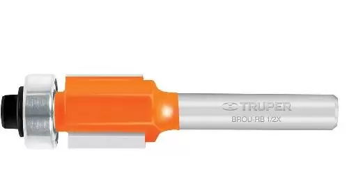 [TRUP-11444] Broca para router, corte recto, 1/2' con balero TRUPER TRUP-11444