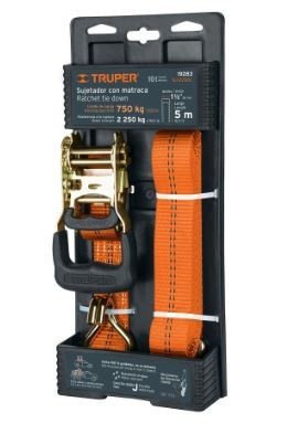 [TRUP-19282] Sujetadores Con Matraca, Carga Máxima 1125 Kg, 2 Piezas Trup-19