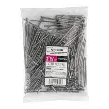 [TRUP-44498] Bolsa Con 1 Kg De Clavo Standard 2-1/2" Sin Cabeza, Fiero Trup-