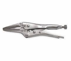 [URR-286LN] Pinza de presión de 6-1/2" nariz larga Urrea 286LN