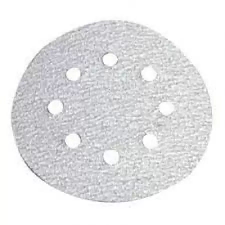 [742527A50] Lijas De Disco 5" Grano 400 Perforada Con Velcro 50 pzs