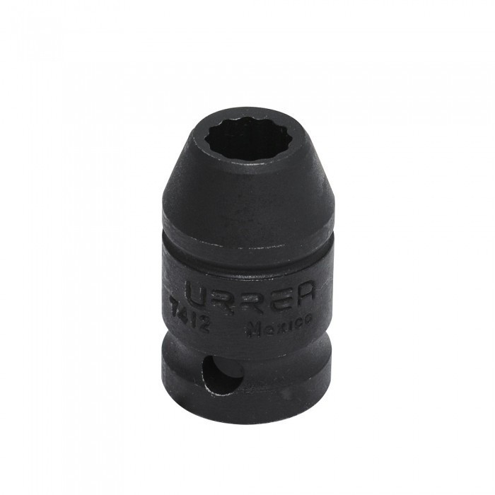 [URR-7416] Dado de impacto cuadro de 1/2" 12 puntas en pulgadas 1/2" Urrea 7416