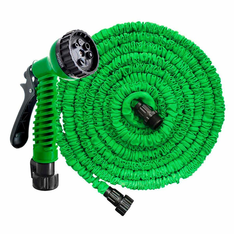 [ADIR0229] Manguera Expandible 15 Mts. Con Pistola Para Riego