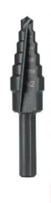 [ADIR09450] Broca escalonada 3/16"-1/2" 6 Escalones Zanco 1/4"