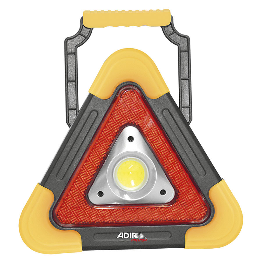 [ADIR1070] Triangulo De Emergencia Con Luz De Emergencia Para Auto+Car