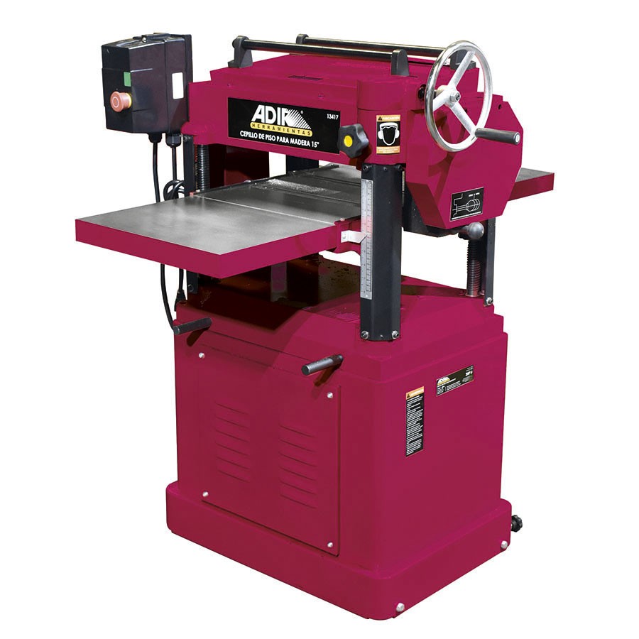 [ADIR13417] cepillo de piso 15" p/madera 3hp