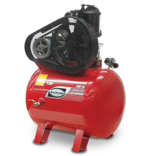[VE230ME0500-300] Compresor de aire lubricado 2 etapas 5 HP motor eléctrico con tan