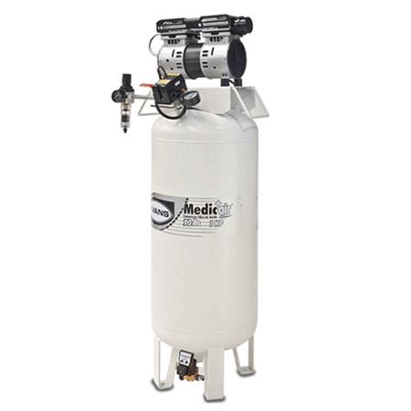 [VEL050E100-090M] Compresor Libre De Aceite Medico 1.0Hp 5.0Pcm 90L 115Psi/8Bar Ver
