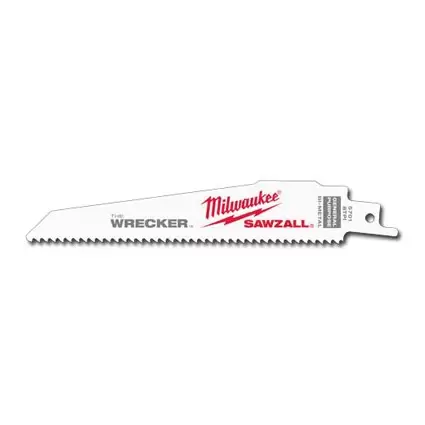 [AMIL48005701] Segueta Super Sawzall 8 Dientes 6 Largo Wrecker Corte Madera