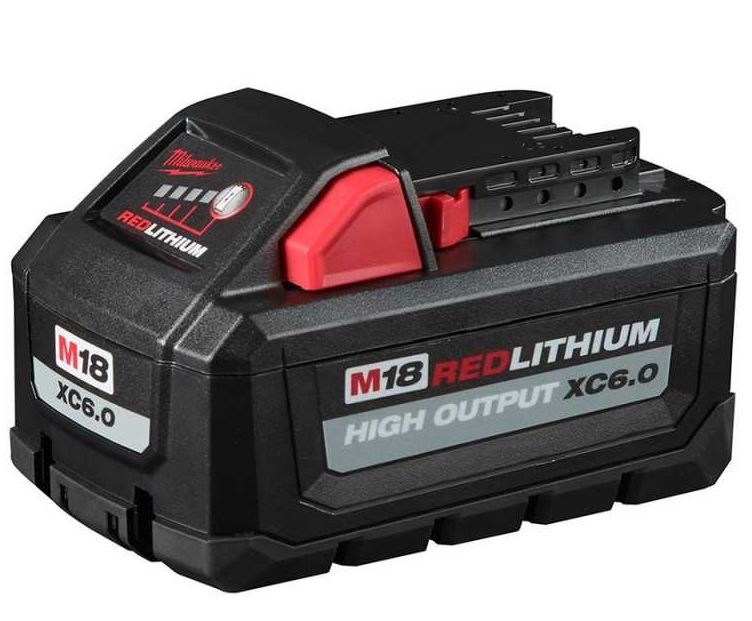 [AMIL48111865] Batería M18 REDLITHIUM HIGH OUTPUT XC6.0 MILWAUKEE 48111865