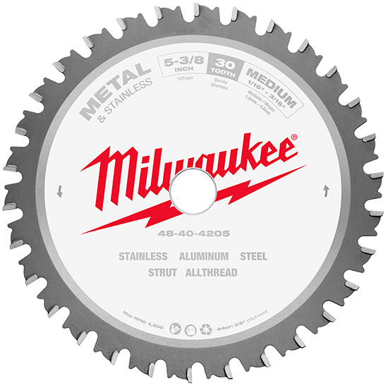 [AMIL48404205] Sierra Circular De 5-3/8" 30 Dpp Cbd Para Metales Ferrosos E Inox