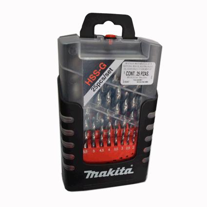 [D50457] Brocas Milimetricas Hss-G 25 Piezas Varias Medidas