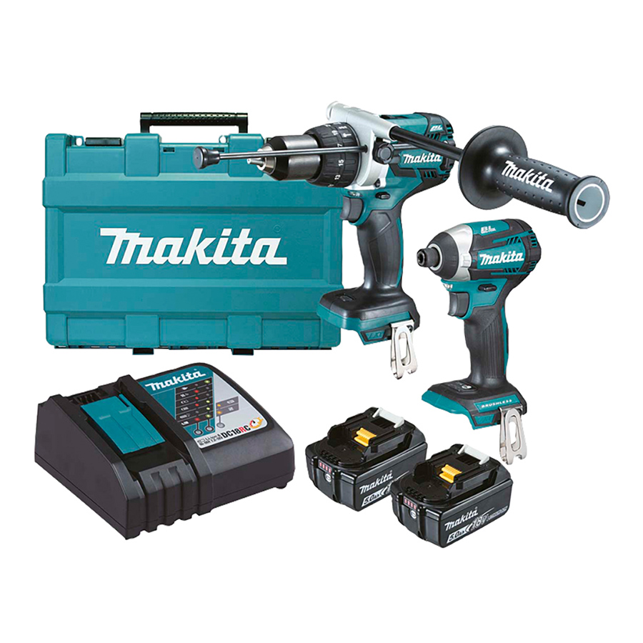 [MAKDLX2176T] Combo Rotomartillo + Atornillador de Impacto 18V