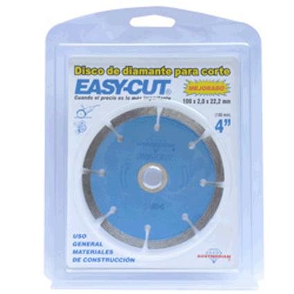 [AUS1504] Disco Diamante 4" X 0.080 X 7/8" Easy-Cut Económico Uso General