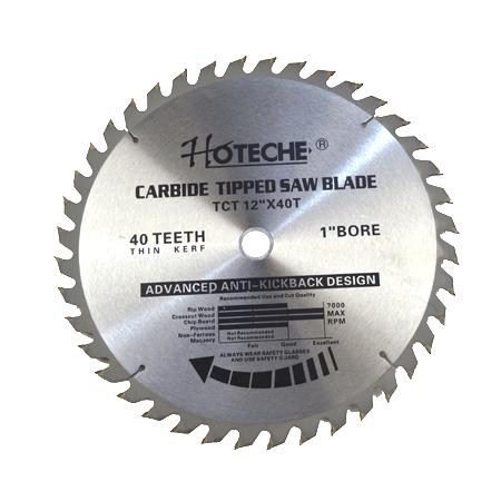 [HP12X40T] Disco Sierra Circular 12" X 40 Dientes Carburo