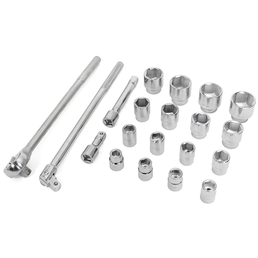 [STK35705] Matraca Y Dados 3/4" Jgo. 21 Piezas.