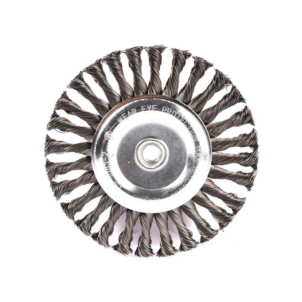 [D55295] Carda Copa De Alambre Trenzado 6" 5/8"