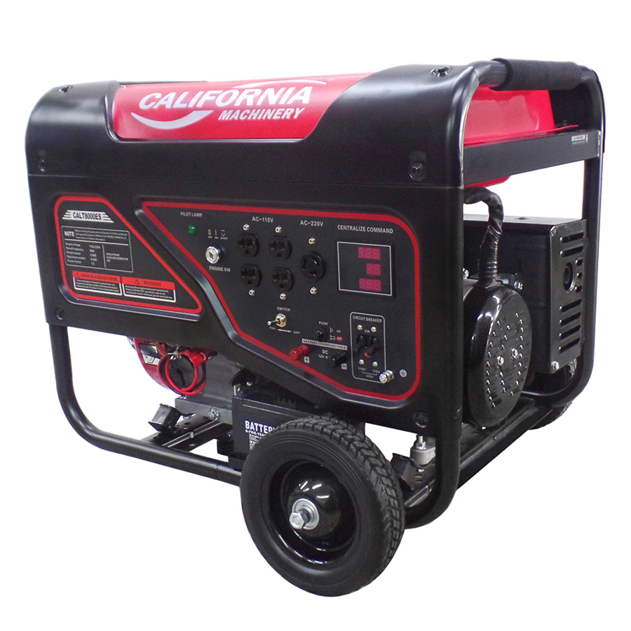 [CALT8000ES] Generador a Gasolina 6,500 W 15 Hp Encendido Electrico