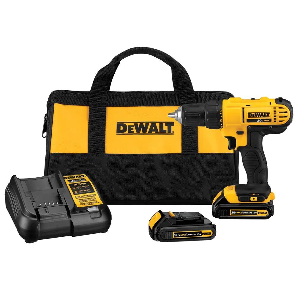 [DWD771C2-B3] Taladro 1/2" Compacto 20 Volts