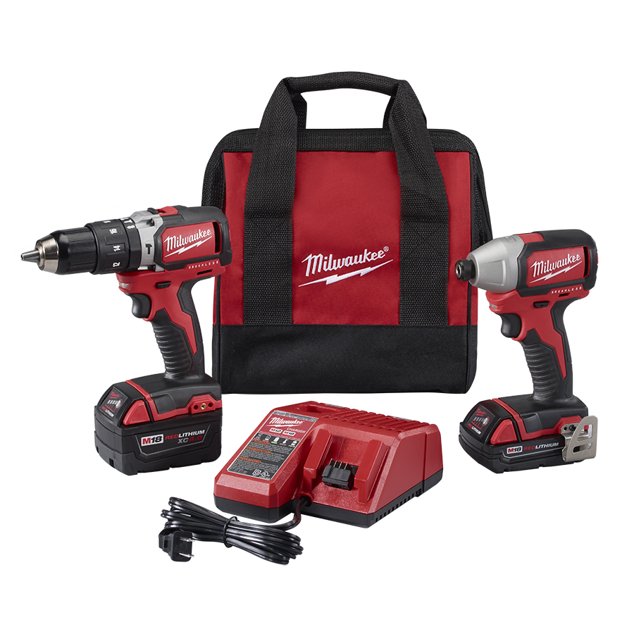 [MIL2799-22CX] Combo Rotomartillo 1/2" + Llave de Impacto 1/4" 18 V