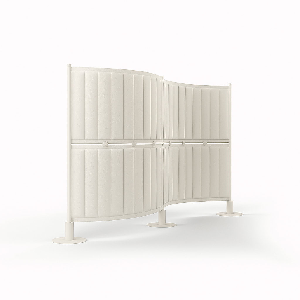 [FURN_6667] Pantallas acústicas (Blanco, Negro)