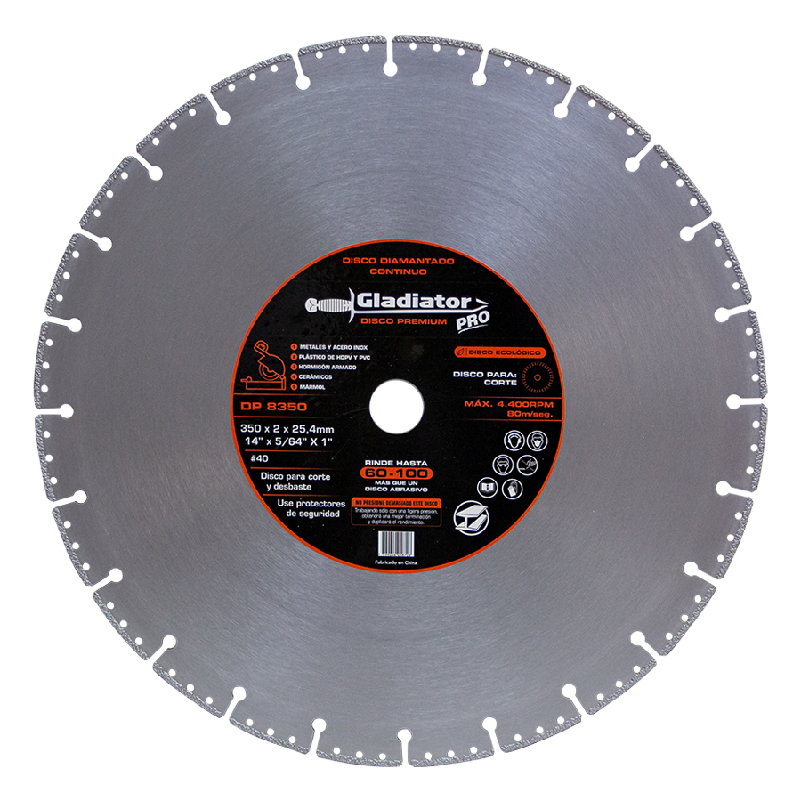 [SYN-DP8350-A] Disco Diamantado Premium Grano 40 9"X564"X78" SYN-DP8350-A