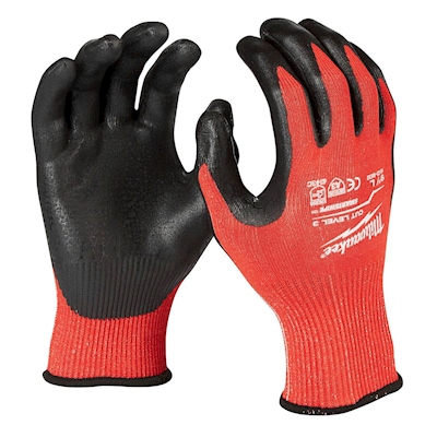 [AMIL48228931B] Guantes Anticorte Nivel 3 de Nitrilo Talla M AMIL48228931B