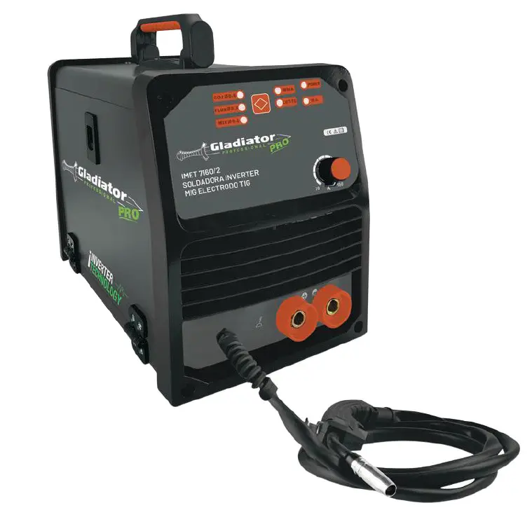 [SYN-IMET7160120] Soldadora Inversora Mig Flux Tig Y Eletrodo 160 A 120 Volts