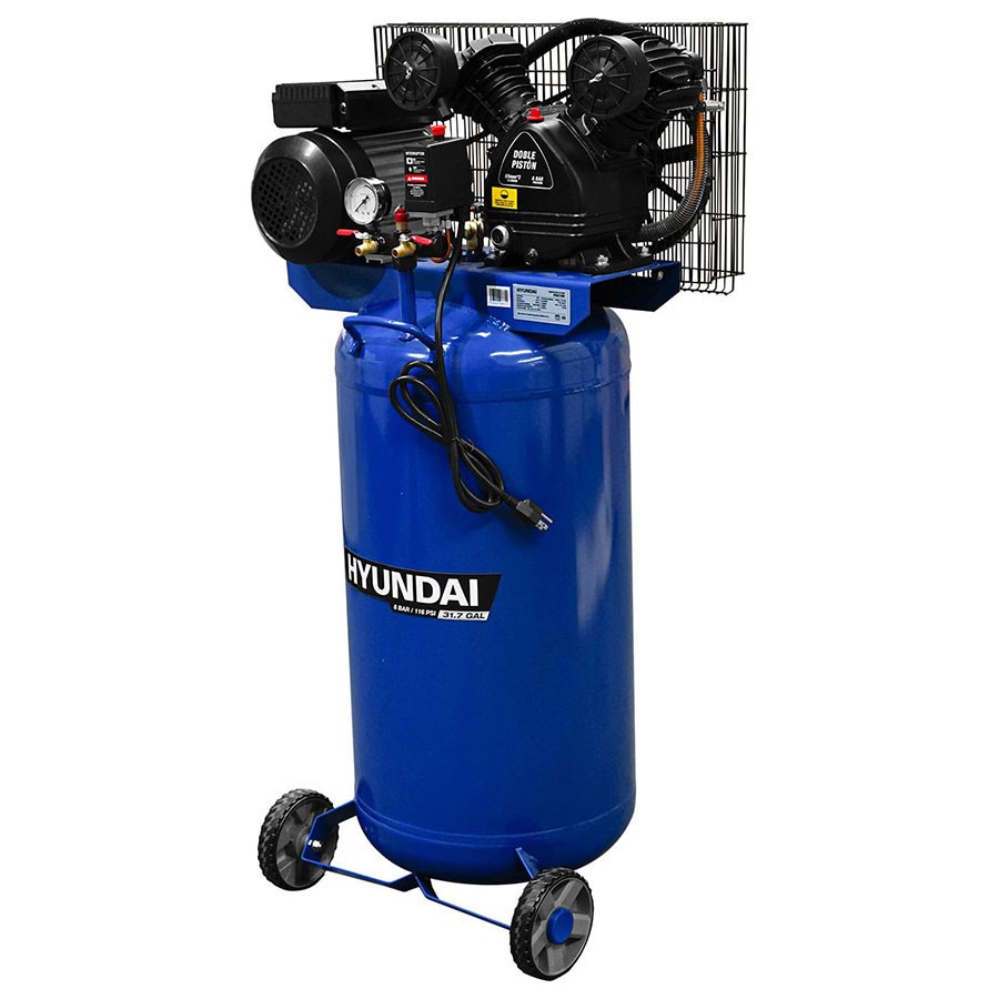 [HYU-HYAC120V] Compresor De Banda Vertical 120 L 3 Hp 116 Psi 110 V