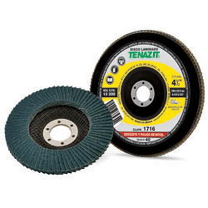 [AUS1716] Disco Laminado P/Lijar Acabado Medio Grano 40 4 1/2" X 7/8"