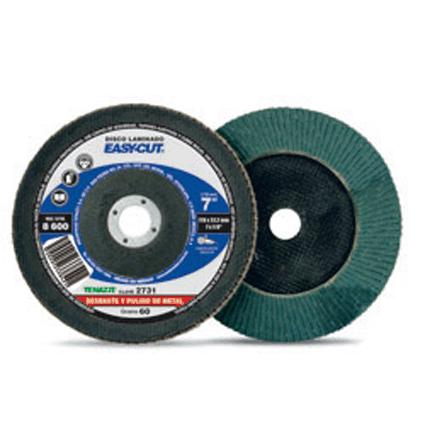 [AUS2731] Disco Laminado Para Lijar Fino 7" Grano 60 Easy Cut Azul