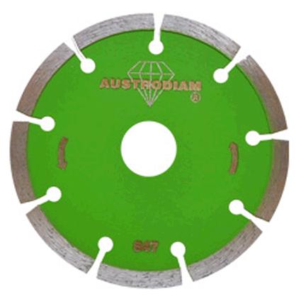 [AUS847] Disco De Diamante Segmentado 4 1/2" X 0.070 X 7/8" Verde Bronce