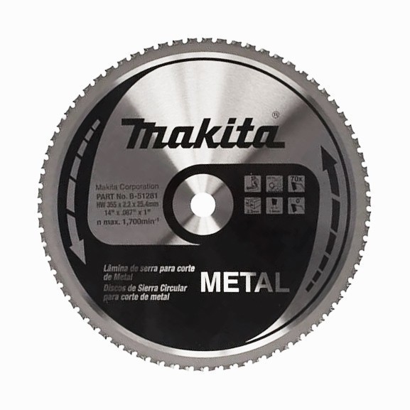 [B51281] Disco corte de metal 14"